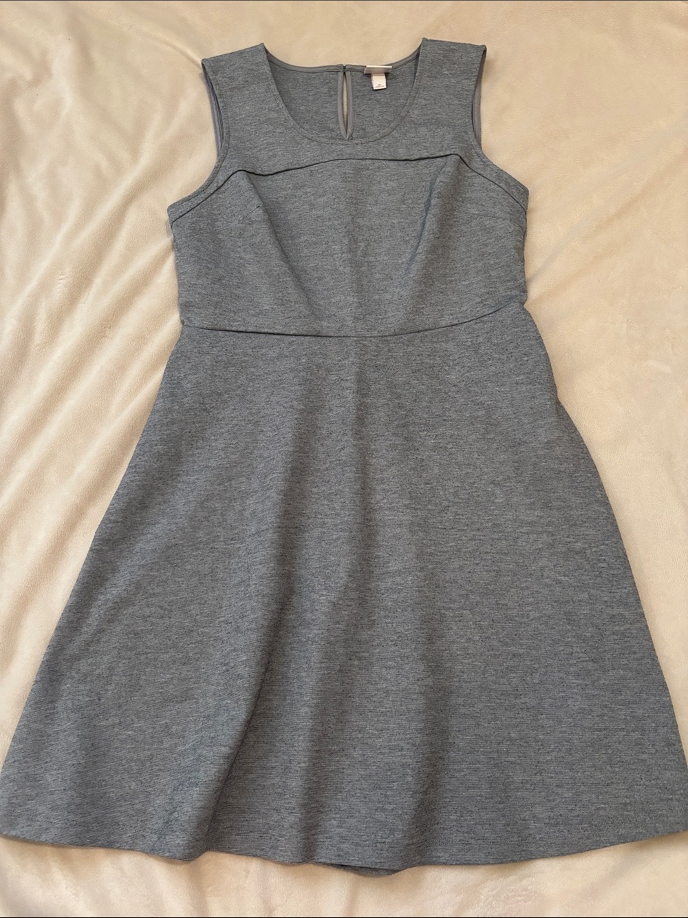 Merona Gray Sleeveless A-Line Mini Dress